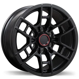 Replika – R258 – Black – 17″x8″ 5mm – All weather Wheels – R258-1780-83BT+05F061